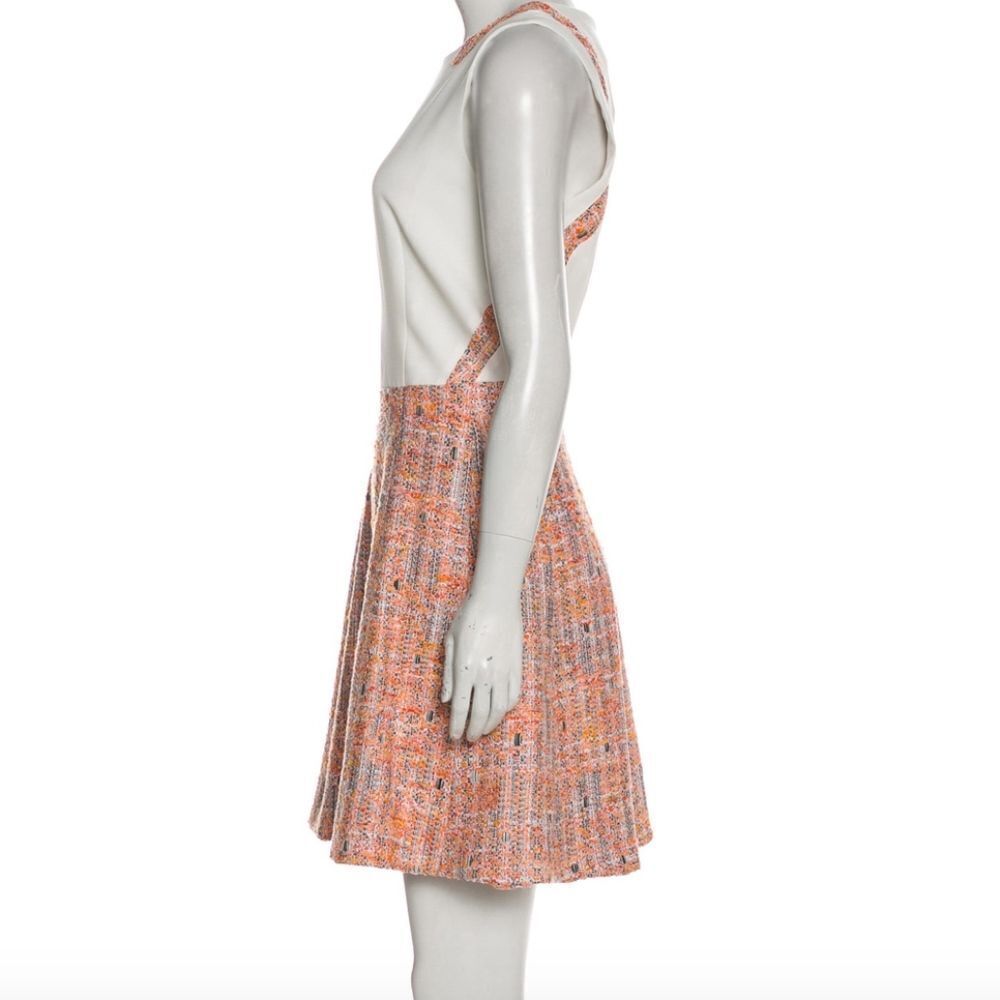 Euc Rag And Bone Tweed And Silk A-Line Dress - image 2